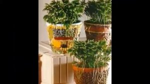 Идеи для творчества-Украшаем цветочный горшок