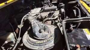 Запуск ДВС 1HZ TOYOTA LAND CRUISER HZJ81 1996 год
