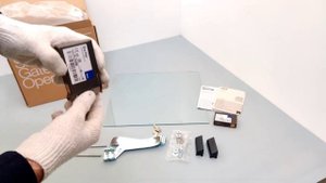 Распаковка автоматики Nice Rox 600, состав комплекта.