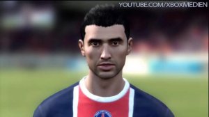 FIFA 12 PARIS SAINT GERMAIN(PSG) GAME FACES ALL PLAYERS FIFA 12 EARLY RELEASE, XBOXMEDIEN (HD)