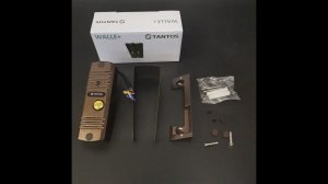 Обзор вызывной панели Tantos Walle+, сравнение размеров и посадочных отверстий с ML-16HD Slinex