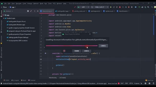 Cara Upload Project Android Studio Ke Github смотреть онлайн