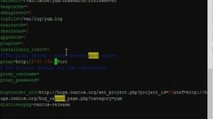 How to configure proxy for YUM in RHEL, CentOS  ?