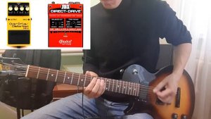 Сравнение гитарного Комбоусилителя и Кабсима в комбинашке с Boss Overdrive/Distortion OS-2