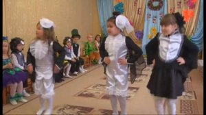 Весенний утренник "Дюймовочка". Танец ласточек. Старшая.