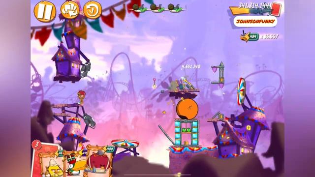 Angry Birds 2 AB2 Mighty Eagle Bootcamp (MEBC) - Season 40 Day 44 (Chuck + Bubbles) смотреть онлайн