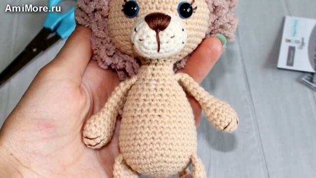 Амигуруми: схема Лев Лёва. Игрушки вязаные крючком - Free crochet patterns. смотреть онлайн