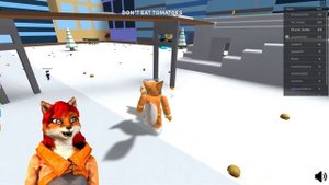 7.6 ТОННАЯ ЛИСИЧКА Выше домов Съела всех в Симулятор Обжоры Роблокс Eating Simulator ROBLOX