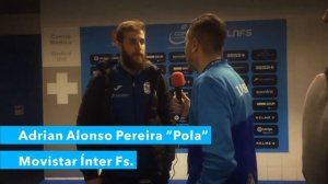 Adrian Alonso Pereia “Pola” jugador de Movistar Ínter Fs