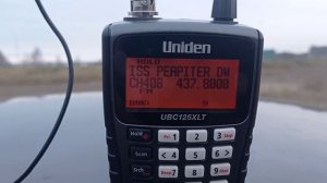 437.800 MHz - Слушаем радиообмен через репитер МКС сканером Uniden.