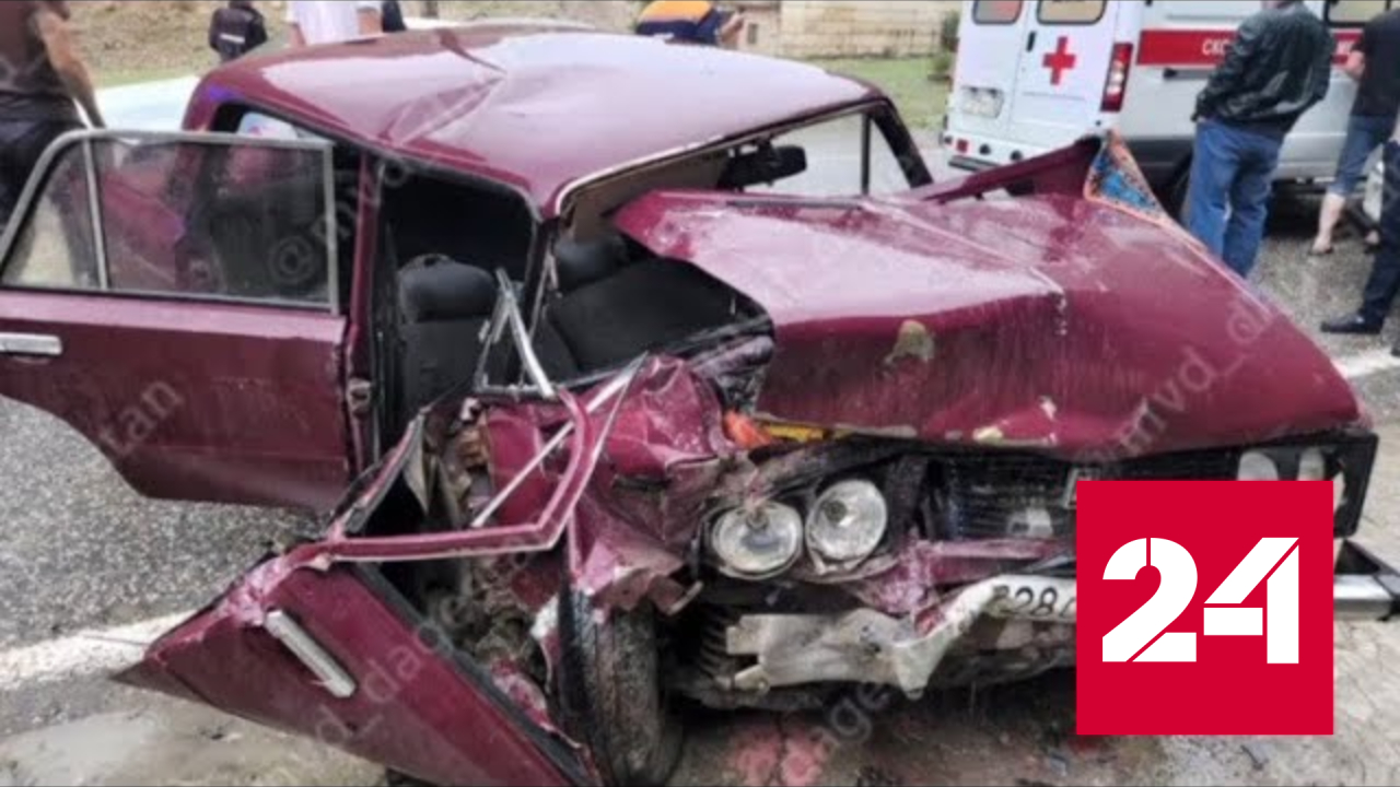 Дагестанский водитель за 20 минут успел спастись и разбиться - Россия 24 