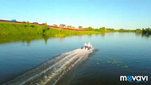 Открытие сезона покатушек. DJI Mavic Pro. Лодка Yamaran 330. Мотор Nissan Marin 18