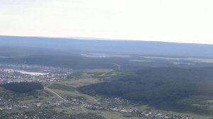 г Михайловск Свердловская область Полет в окрестностях  города  часть 2