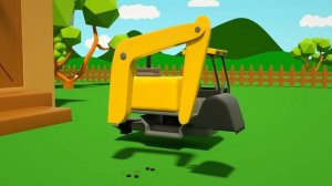 Trucks for Kids Construction Show - #excavator, Dump Truck, Mixer Truck in Surprise Eggs