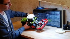 LEGO Technic 42054 Claas Xerion 5000 Trac VC - обзор (модель B)