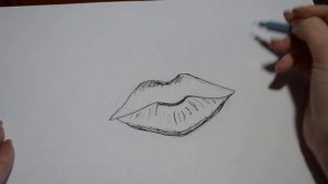 Как нарисовать губы / How to draw lips | RED LIPS | КРАСНЫЕ ГУБЫ