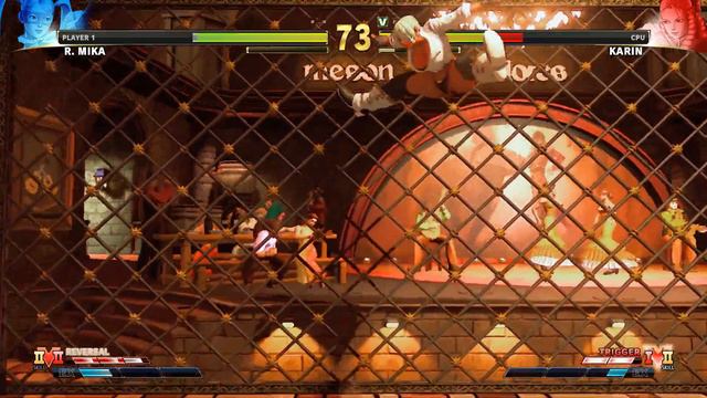 Street Fighter V: CE R. Mika vs Karin PC Mod #2 смотреть онлайн