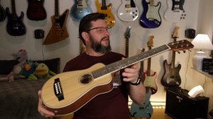Is a €80 Harley Benton Guitar Any Good - Harley Benton Traveler E-Steel Unboxing.