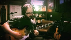 Dispatch from the studio - "Oceans" guitar solo on Epiphone Casino Coupe: 5/21/2017