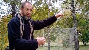 Метание из пращи. Простые движения. Для начинающих пращников.
