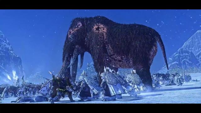 Norsca Vs Snow Elves | 13,000 Unit cinematic Battle | Total War Warhammer 2 смотреть онлайн