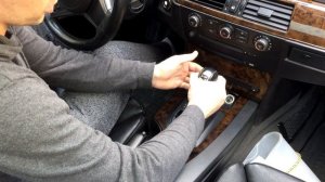 Как снять ручку АКПП BMW E60