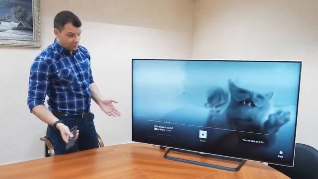 55 дюймов удовольствия! Обзор смарт 4K телевизора с активным 3D и Opera TV Store.