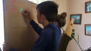 Смешное видео на День учителя от 9 класса