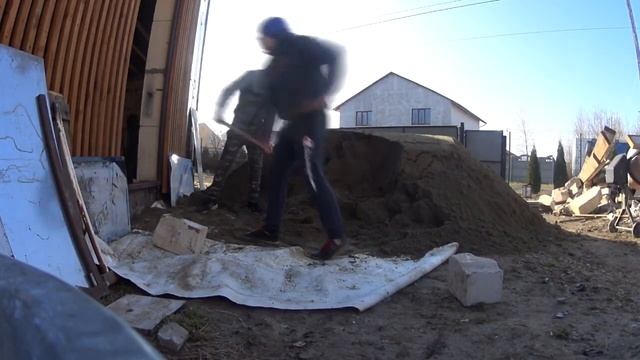 полусухая стяжка пола своими руками за 2 часа