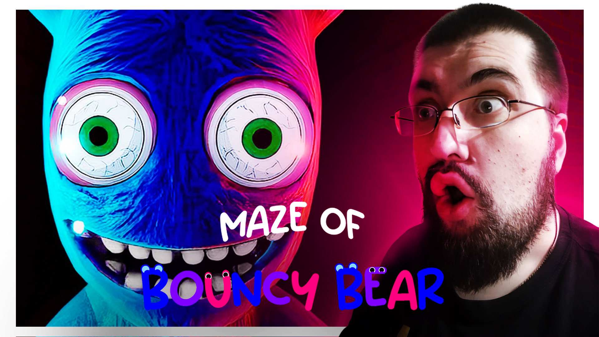 ДВА ХОРОРЦА В ОДНОМ _ My Strange Attic, Maze of Bouncy Bear