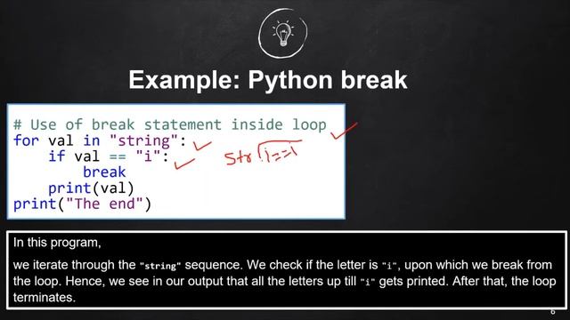 Break Statement And Continue Statement in Python.