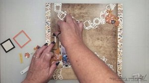 Unique Ways to Use a Fall Wreath on a Scrapbook Page | {Not} Just for Boys Kit Club