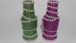 Рукоделие. Декор. Ваза . На Новый год, своими руками. Мастер класс. Пошаговый МК для начинающих.