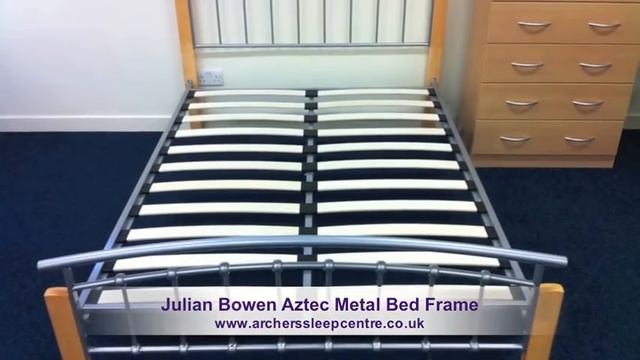 Julian Bowen Aztec Metal Bed Frame смотреть онлайн