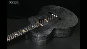 Звучание гитары Natasha Black Hole с цветными струнами ZIKO-DA-012