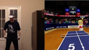 Настольный теннис на самоизоляции