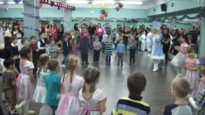 Дед Мороз и Снегурочка в клубе 'Титаниум'.