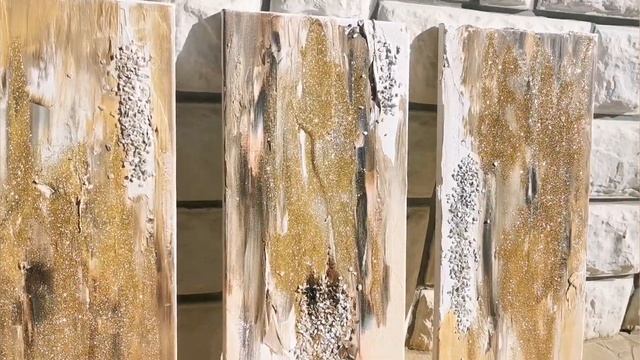 Два новых мастер - класса: текстурные картины и масло мастихином