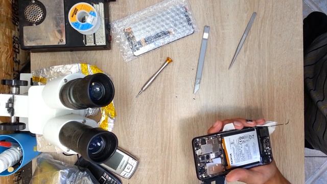 Замена дисплея Nokia 5.1 PLUS TA-1105 display replacement разборка смотреть онлайн