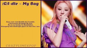 Учим партию Юци из песни «(G)I-dle – My bag»