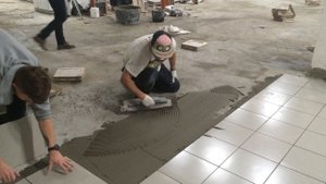 Расход плиточного клея на 1м2