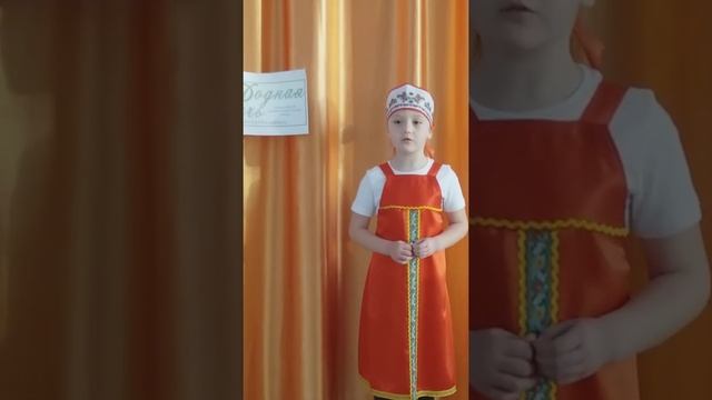 Сергеева Ксения, 6 лет, И. Тютчев, Северная береза