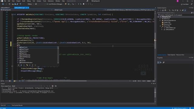3D ГРАФИКА И WINAPI - С++ OpenGL ЧАСТЬ #1