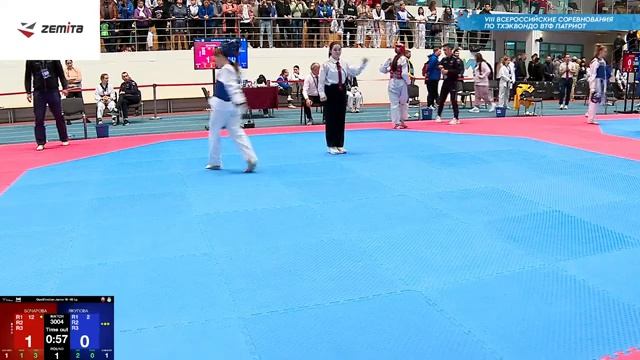 12.11.2023 Корт3 VIII Всероссийские соревнования по тхэквондо ПАТРИОТ смотреть онлайн