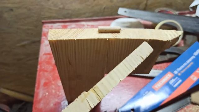 Дерево. Соединение при помощи шканта + ПВА. Проверим на прочность смотреть онлайн