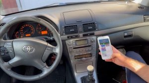 Instalare adaptor bluetooth muzica apeluri telefonice usb toyota avensis