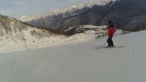 Роза Хутор. Трассы Аибга-М-Ж-М