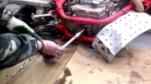 Zuum CR250 CB ремонт резьбы