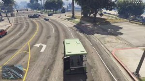 GTA 5 - Franklin, Lamar, Michael and Trevor Five Star Escape From Rockford Hills Construction Site