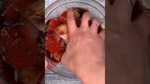 Куриный Шашлычок с дымком на шпажках в духовке!